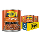 Bush's Best lata frontal mostrando el diseño y facilidad de almacenamiento