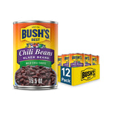 Bush's Best lata frontal mostrando la marca y beneficio de sabor suave