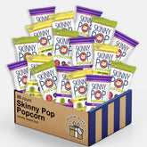Bussin Boxes empaque frontal mostrando 35 bolsas individuales y variedad de sabores