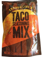 BUTO Trader Joe's sobre frontal del empaque mostrando presentación y conveniencia