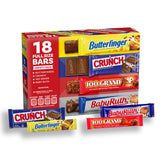 Butterfinger caja frontal mostrando surtido y facilitando elección