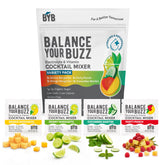 Balance Your Buzz pack frente mostrando variedad y conveniencia