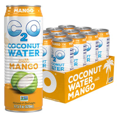 C2O lata frente mango mostrando diseño y beneficio refrescante