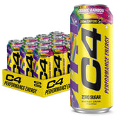 C4 lata Cosmic Rainbow al frente mostrando diseño y energía inmediata