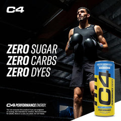 C4 lata abierta con hielo para servir fría y disfrutar sabor refrescante