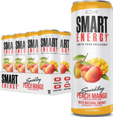 C4 Smart Energy frente de lata Peach Mango mostrando diseño y logotipo para identificación rápida