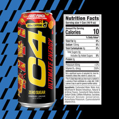 C4 primer plano de textura efervescente y sabor intenso