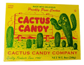 Cactus Candy Company caja frontal mostrando diseño y peso ideal para regalo