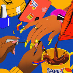 Café Bustelo taza servida resaltando cuerpo y aroma intenso