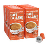 Cafe La Llave caja frontal 80 cápsulas mostrando marca y cantidad