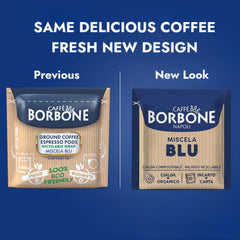 Caffè Borbone cápsula en mano para comparar escala y beneficio manejo fácil
