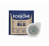 Caffè Borbone vista frontal del empaque muestra origen italiano y ventaja sostenible