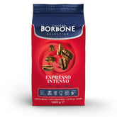 Caffè Borbone vista frontal del paquete que muestra presentación y marca
