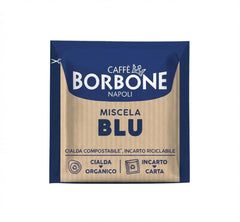 Detalle de una cápsula ESE Caffè Borbone mostrando filtro y conveniencia de uso