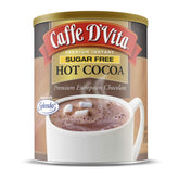 Caffe D'Vita lata frontal mostrando el diseño y conservación del producto