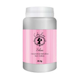 Cake Craft Group polvo lustre plata frasco frente mostrando etiqueta y uso profesional