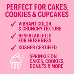 Cake Mate textura de cristales finos que generan brillo decorativo