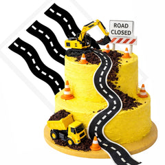 CakeSupplyShop tiras adheridas al lateral del pastel para un acabado profesional