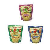 Calbee JagaRico pack frontal mostrando tres sabores para elegir fácilmente