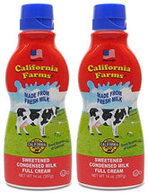 California Farms frente del envase mostrando la marca y facilidad de uso