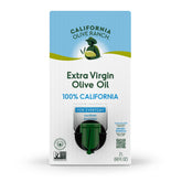 California Olive Ranch caja 2L vista frontal que muestra envase práctico y ahorro