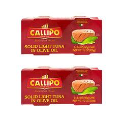 Callipo lata frontal mostrando el diseño y conveniencia para almacenamiento