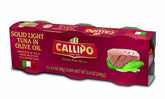 Callipo lata frontal mostrando el diseño y atractivo visual, conserva calidad