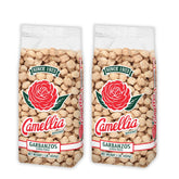 Camellia frente del empaque mostrando pack de 1 lb x2 y conveniencia