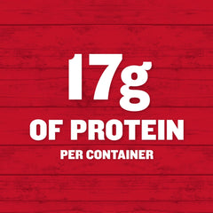 Campbell’s Chunky tazón en mano para comparar tamaño y portabilidad