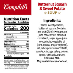 Campbell's textura cremosa cercana que resalta sabor y suavidad