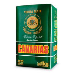 Canarias paquete frontal mostrando el diseño y peso 1 kg, ideal para stock