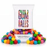 Candy Envy empaque frontal de bolsa 2 lb con gumballs surtidos, ideal para venta a granel