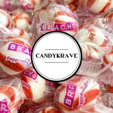 CandyKrave Bracs frente del empaque mostrando bolsa de 1 libra y marca