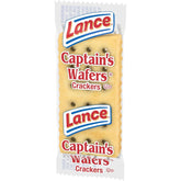 Generic captain wafers empaque frontal mostrando cantidad y formato, útil para compras al por mayor