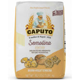 Caputo Antimo frente del paquete de sémola, calidad italiana visible