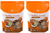 carb-o-licious paquete frontal mostrando bolsa y marca, ideal para identificar producto
