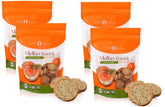 Carb-o-licious paquete frontal mostrando sabor cebolla y ajo y beneficio bajo en carbs