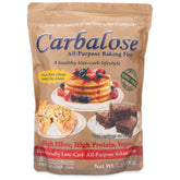 Carbquik Carbalose frente del empaque con bolsa resellable y beneficios visibles