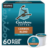 Caribou Coffee cápsula vista frontal mostrando el diseño y facilidad de uso