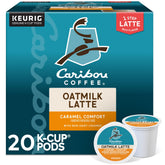 Caribou Coffee caja frontal mostrando diseño y 20 cápsulas, conveniencia a la vista