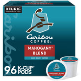 Caribou Coffee frente del paquete mostrando el diseño y beneficio de frescura
