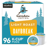 Caribou Coffee frente del empaque mostrando las 4 cajas y la marca para conveniencia