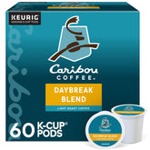 Caribou Coffee frente del paquete mostrando diseño y cantidad