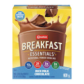 Carnation Breakfast Essentials vista frontal del envase mostrando la marca y beneficio práctico