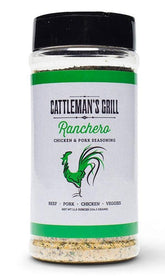 Cattlemans Grill frasco frontal mostrando etiqueta y beneficio de sabor intenso