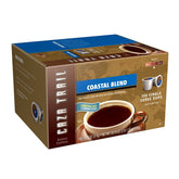 Caza Trail envase frontal mostrando 100 cápsulas y fácil identificación del blend