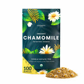 Cederberg Tea Company caja frontal mostrando 100 bolsitas y beneficio de naturalidad
