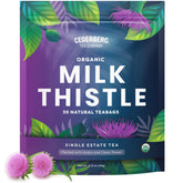 Cederberg Tea Company caja frontal mostrando 30 bolsitas y etiqueta orgánica