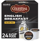 Celestial Seasonings caja frontal mostrando 24 cápsulas práctico y consistente