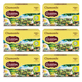 Celestial Seasonings caja frontal mostrando 20 bolsitas y diseño reciclado